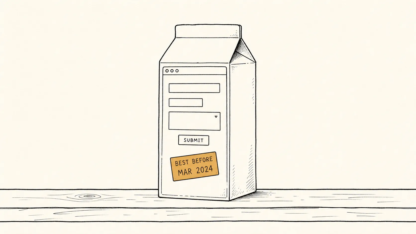 Editorial illustration for: The shelf-life problem in software training